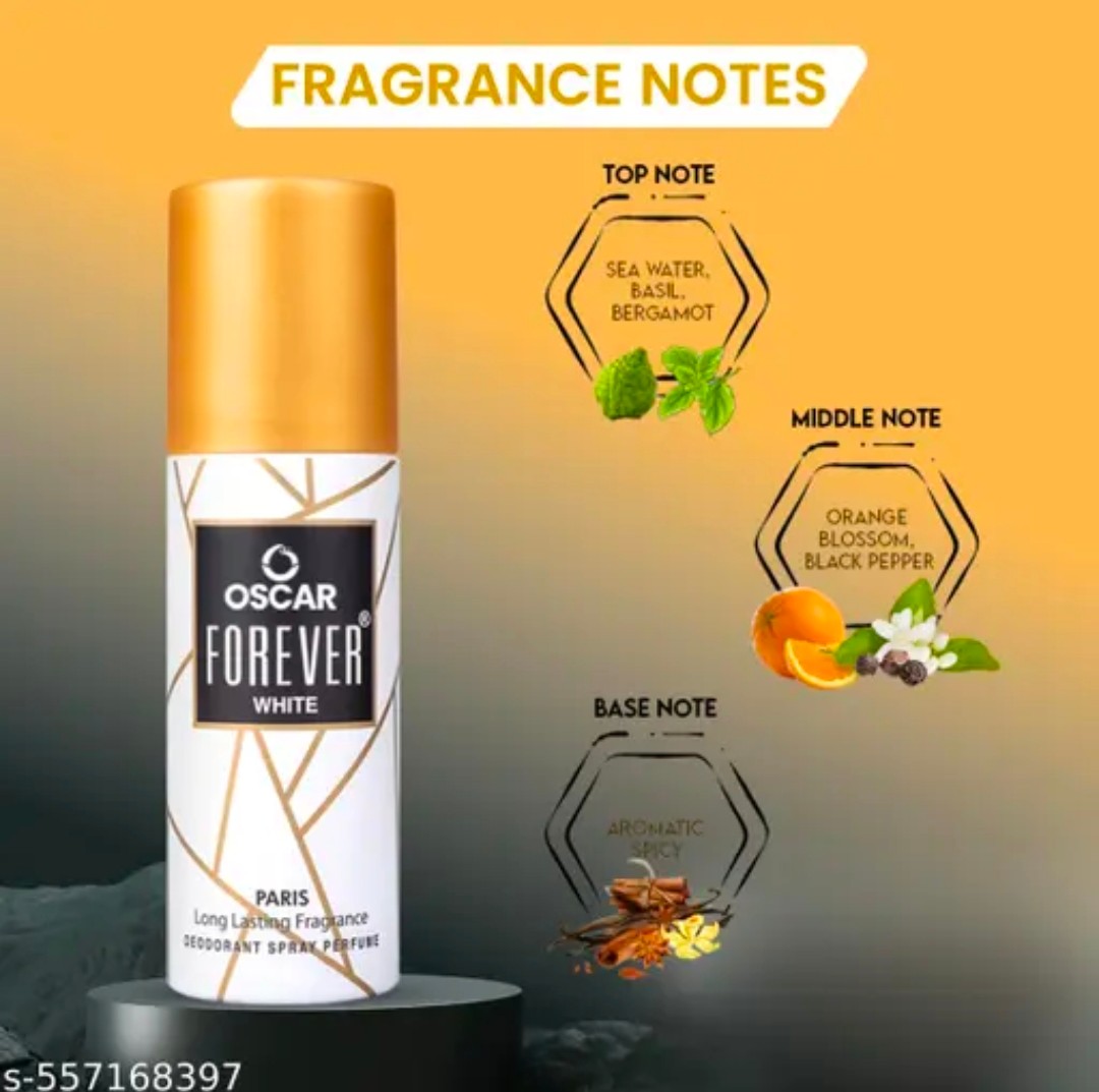 OSCAR Exclusive Combo of 4 Gift Collection of Forever White Paris+ Forever Paris | EAU DE PARFUM(60 ML) | Premium Long Lasting Fragrance & Skin Friendly Body Spray for Unisex 4.0⭐⭐⭐⭐267000+ bought last month
