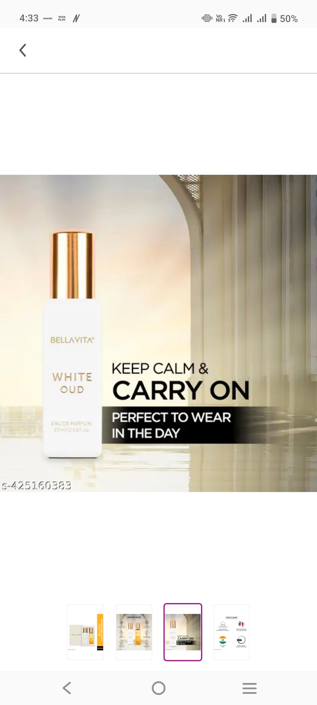Bella Vita Luxury White Oud Unisex Liquid Eau De Parfum Honey Oud Unisex Eau De Parfum With Bergamot Patchouli Vanillapremium Long Lasting Sweet & Spicy Fragrance For Unisex 20Ml 4.9⭐⭐⭐⭐⭐ 421000+ bought this month
