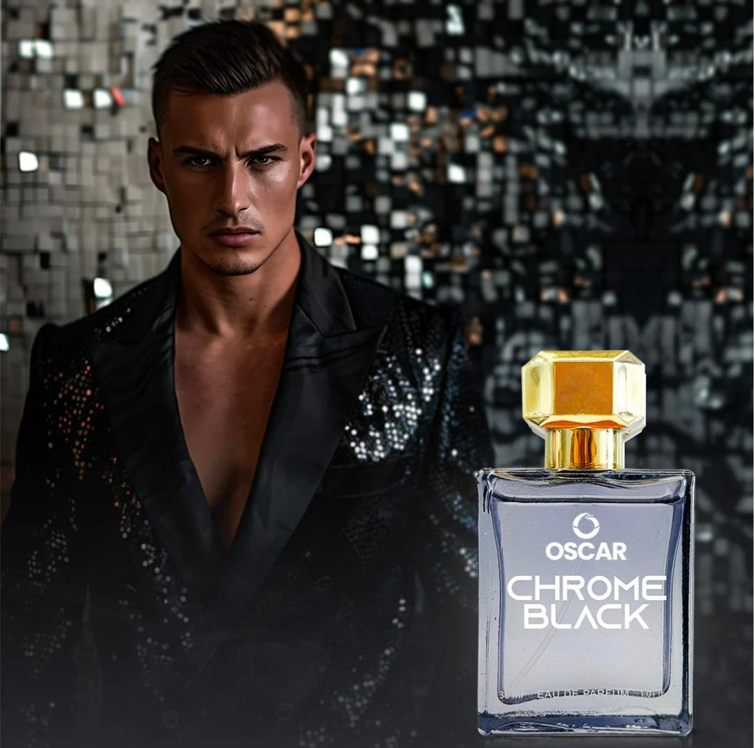 Chrome Black EDP For Him & Her 30ML 4.1⭐⭐⭐⭐ 230000+ bought last month