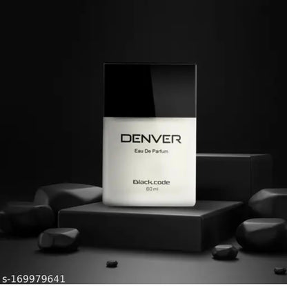 DENVER Black Code Perfume For Men -60 ML |Premium & Long Lasting Perfume| Eau de Parfum 4.8⭐⭐⭐⭐⭐ 8900000+ bought last month