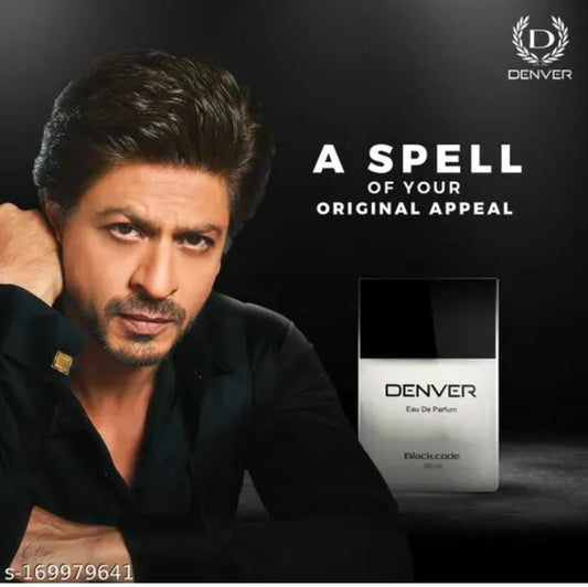 DENVER Black Code Perfume For Men -60 ML |Premium & Long Lasting Perfume| Eau de Parfum 4.8⭐⭐⭐⭐⭐ 8900000+ bought last month