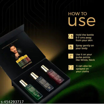 DENVER Gentlemen Collection EDP Perfume Gift Pack For Men (20 ml x 3) - 60 ml (For Men) 35% off 4.5⭐⭐⭐⭐⭐ 370000+ bought last month