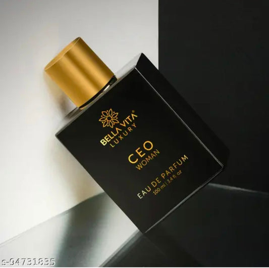 Bella Vita Luxury CEO Woman | Long Lasting Eau De Parfum 100ml Perfume | With Bergamot, Tonka & Vanilla | Premium, Woody & Fruity Fragrance Scent for Women 4.7⭐⭐⭐⭐⭐ 78000+ bought this month