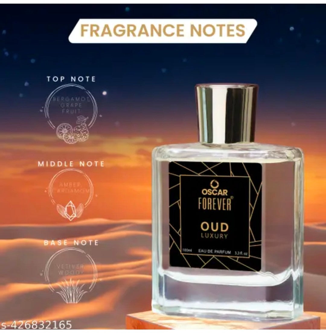 Oscar Forever OUD Luxury Eau De Parfum Unisex, 100ml | Long Lasting Perfume for Men & Women | Premium Luxury Fragrance Scent | Aromatic Blend of Rose, White Floral, Musky | Long Lasting Smell4.8⭐⭐⭐⭐⭐ 490000+ bought this month