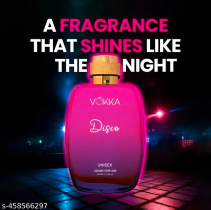 Vokka Disco 100ml Perfume | Unisex Luxury Long Lasting Leather Perfume For Men And Women | Woody Leather Scent Eau De Parfum | EDP Fragrance for Gift | Notes: Spicy Agarwood Leathery 50+ bought in past month