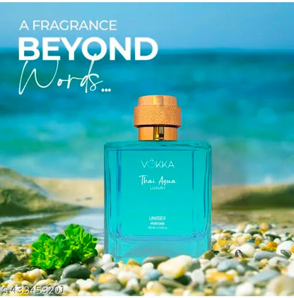 VOKKA Thai Aqua 100 ml | Unisex Luxury Long Lasting Perfume For Men And Women | Fresh Scent Eau De Parfum | EDP Fragrance for Gift | Notes: Aqua Sandalwood Patchouli